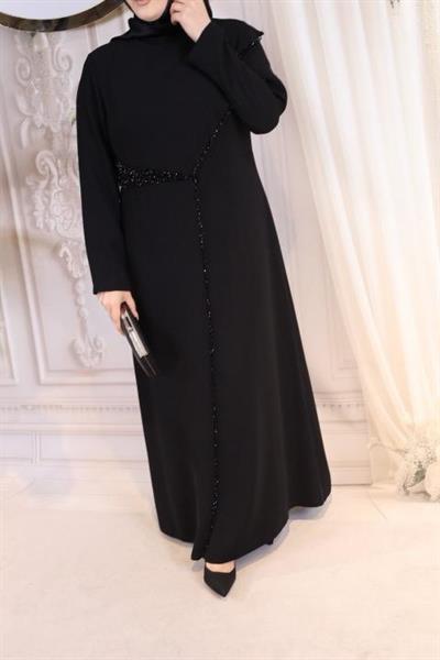 5057 CODE ROBE BRODÉE EN PIERRE