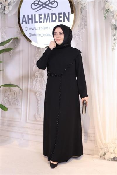 5057 CODE ROBE BRODÉE EN PIERRE