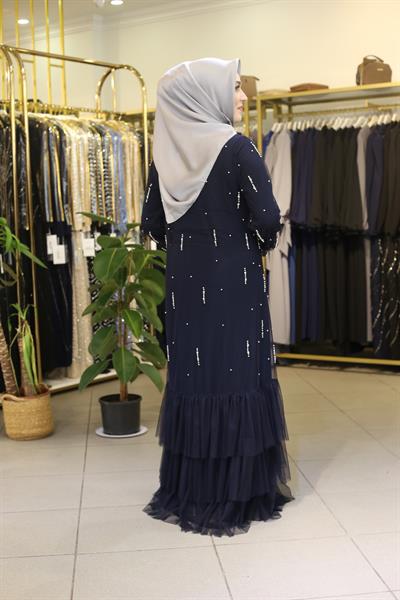 506 CODE PEARL EMBROIDERED ABAYA SUIT