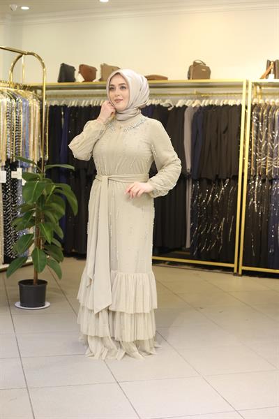 506 CODE PEARL EMBROIDERED ABAYA SUIT