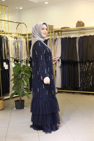 506 CODE PEARL EMBROIDERED ABAYA SUIT