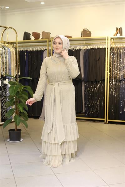 506 CODE PEARL EMBROIDERED ABAYA SUIT