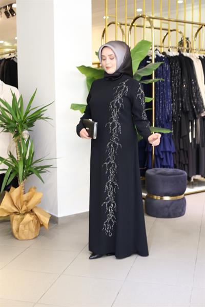 5071 CODE ROBE DÉTAILLÉE EN PIERRE