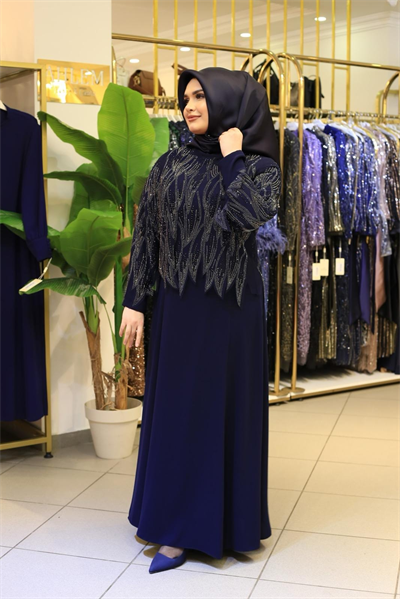 5083 CODE BESTICKTES ABENDKLEID