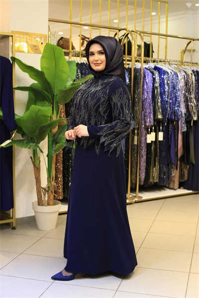 5083 CODE BESTICKTES ABENDKLEID