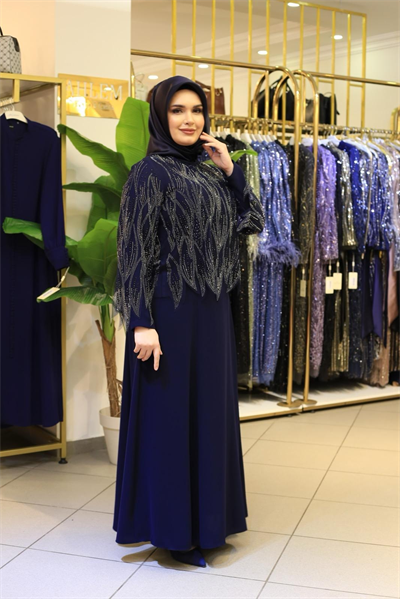 5083 CODE BESTICKTES ABENDKLEID