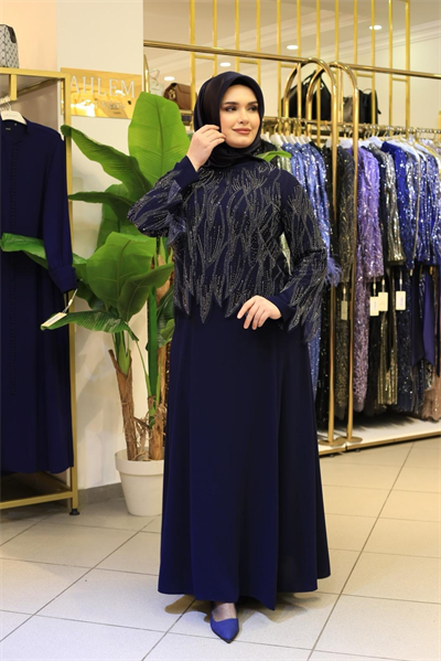 5083 CODE BESTICKTES ABENDKLEID