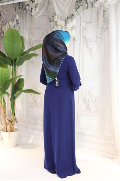 5089 فستان بأزرار تنورة منسدلة بأزرار كود 5089