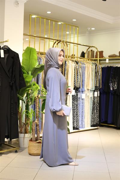 5101 فستان مطرز بالحجر بأكمام منسدلة على الأكمام 5101 كود