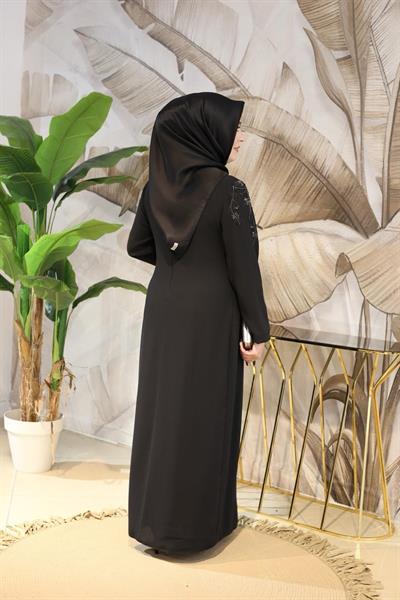 5106 CODE STICKEREI STEINREISSER PLISSEEKLEID