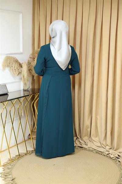 5106 KOD ELBİSE YEŞİL