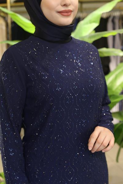 5111 CODE DROP FLOWER EMBROIDERY DRESS