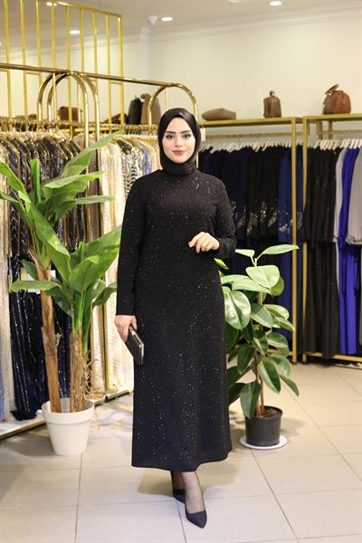 5111 CODE TROPFEN BLUMENSTICKEREI KLEID