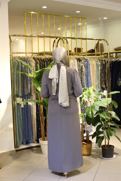 5118 CODE JACKET COLLAR ABAYA SUIT