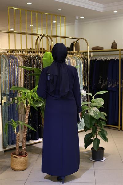 5118 CODE JACKET COLLAR ABAYA SUIT