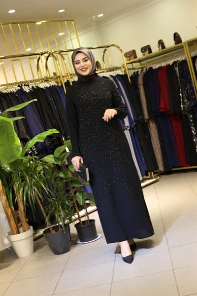 5120 CODE FLOWER EMBROIDERED DRESS