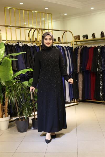 5120 CODE FLOWER EMBROIDERED DRESS