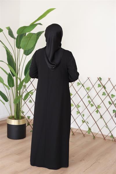 5125 فستان مطبوع باللؤلؤ كود 5125