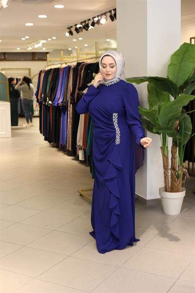 5131 CODE JUPE ONDULÉE SWAROSKI STONE ROBE