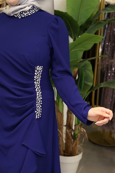 5131 CODE JUPE ONDULÉE SWAROSKI STONE ROBE