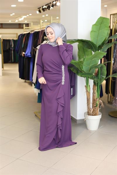 5131 CODE JUPE ONDULÉE SWAROSKI STONE ROBE