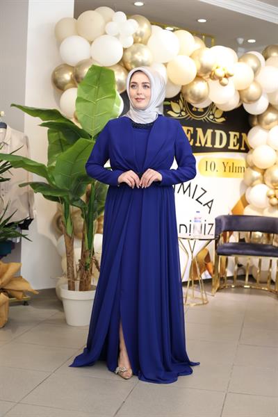 5136 KOD ELBİSE İNDİGO