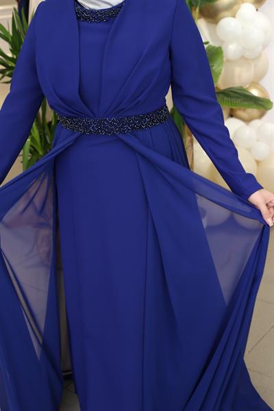 5136 KOD ELBİSE İNDİGO