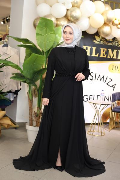 5136 KOD ELBİSE SİYAH