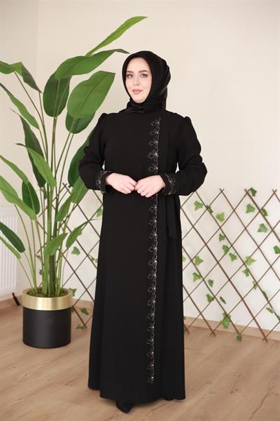 5139 CODE LEAF STONE DRESS