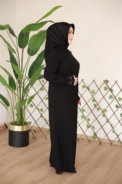 5139 CODE LEAF STONE DRESS