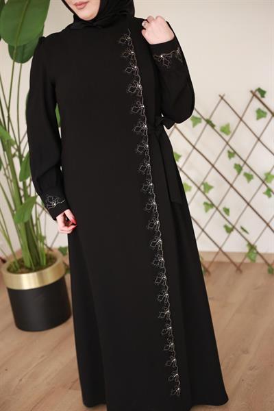 5139 CODE LEAF STONE DRESS