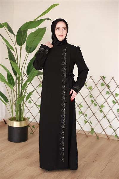 5139 CODE LEAF STONE DRESS