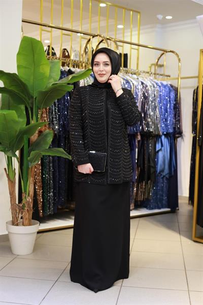 5159 CODE STONES JACKET LOOK DRESS