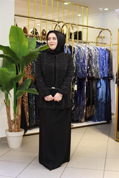 5159 CODE STONES JACKET LOOK DRESS