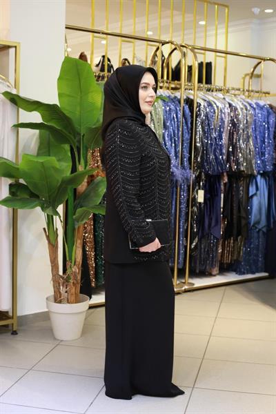 5159 CODE STONES JACKET LOOK DRESS