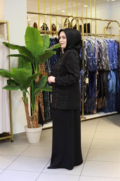 5159 CODE STONES JACKET LOOK DRESS