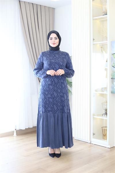 5187 فستان كود الكوب ذاتي النقش الذاتي