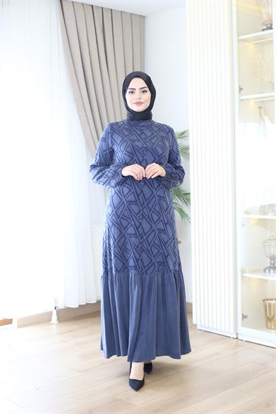 5187 فستان كود الكوب ذاتي النقش الذاتي