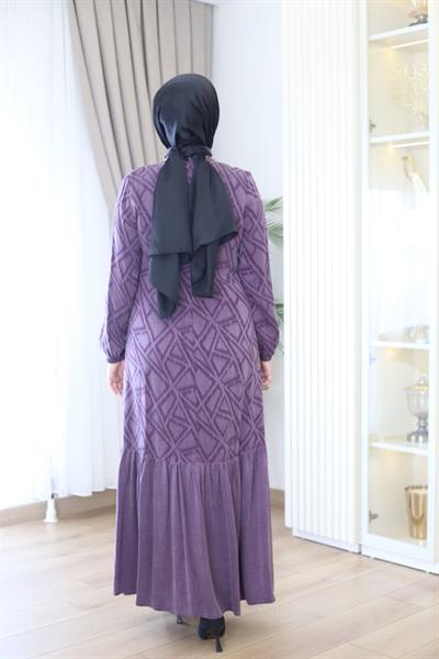 5187 فستان كود الكوب ذاتي النقش الذاتي