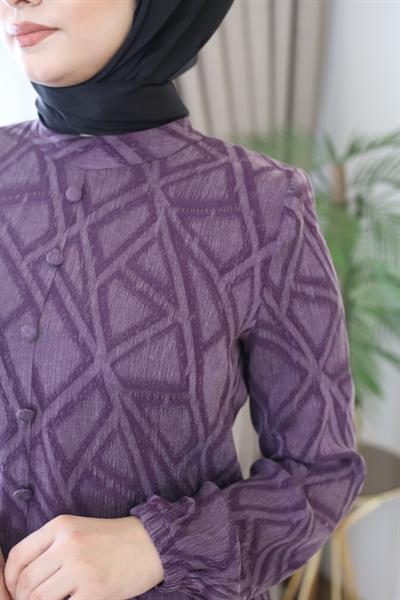 5187 فستان كود الكوب ذاتي النقش الذاتي