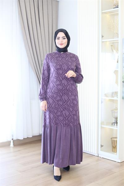 5187 فستان كود الكوب ذاتي النقش الذاتي