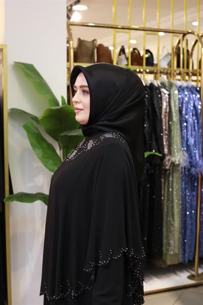 5194 فستان قطن كود كود مفصل بالحجارة