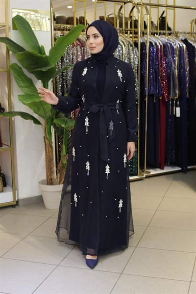 5210 KOD DALYA TAŞLI ABAYA TAKIM