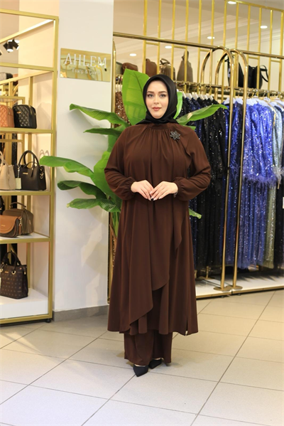 5213 KOD BRONŞLU PANTOLONLU TAKIM