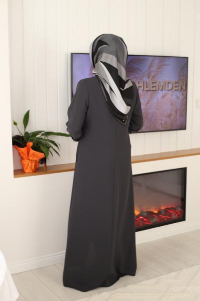 5403 CODE MANCHES AVEC DÉTAILS PLISSÉS ABAYA