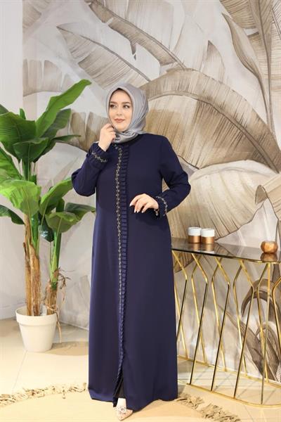 5403 CODE MANCHES AVEC DÉTAILS PLISSÉS ABAYA