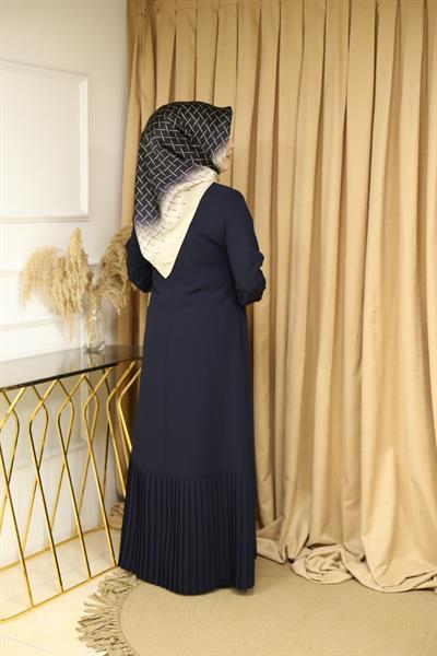 5416 CODE SKIRT PLEATED ABAYA