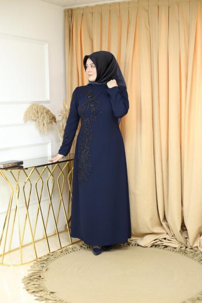 5454 kod kod kol taş taş detaili elbi̇se