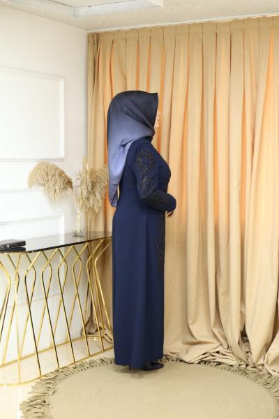 5454 kod kod kol taş taş detaili elbi̇se