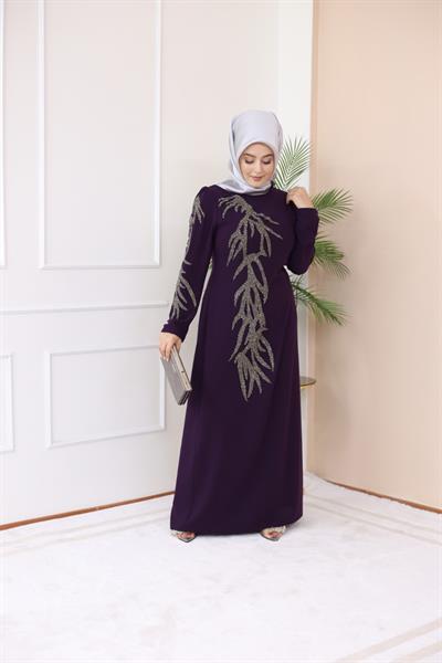 5454 kod kod kol taş taş detaili elbi̇se